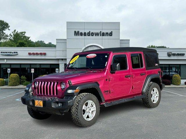 used 2021 Jeep Wrangler Unlimited car, priced at $30,299