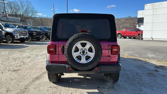 used 2021 Jeep Wrangler Unlimited car, priced at $30,299