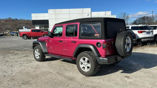 used 2021 Jeep Wrangler Unlimited car, priced at $30,299