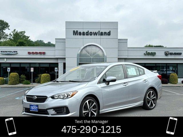used 2020 Subaru Impreza car, priced at $16,195