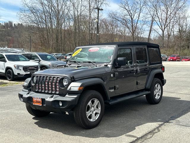 used 2021 Jeep Wrangler Unlimited car, priced at $31,598