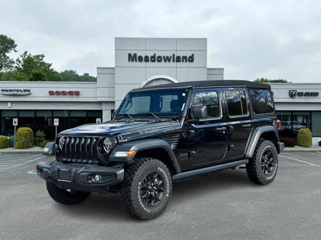 used 2021 Jeep Wrangler Unlimited car, priced at $34,290