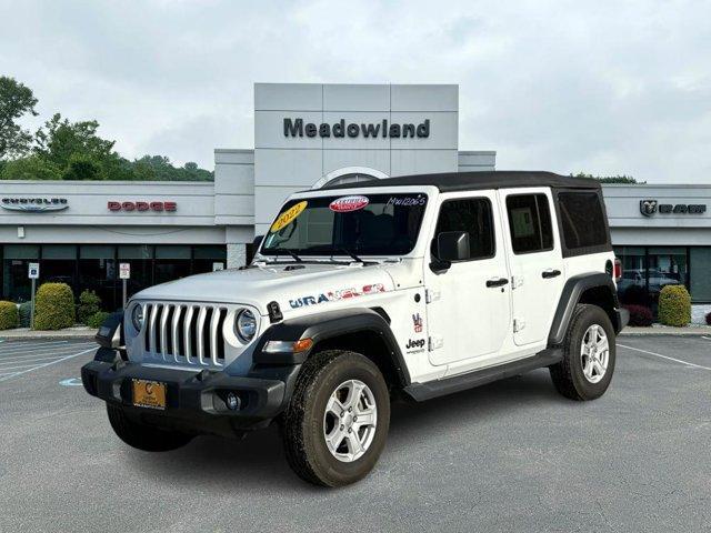 used 2022 Jeep Wrangler Unlimited car, priced at $31,990