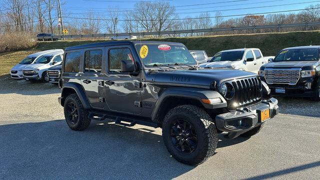 used 2021 Jeep Wrangler Unlimited car, priced at $27,998