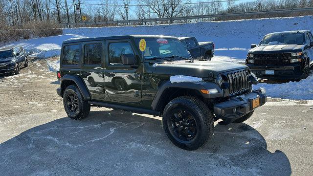 used 2021 Jeep Wrangler Unlimited car, priced at $32,699