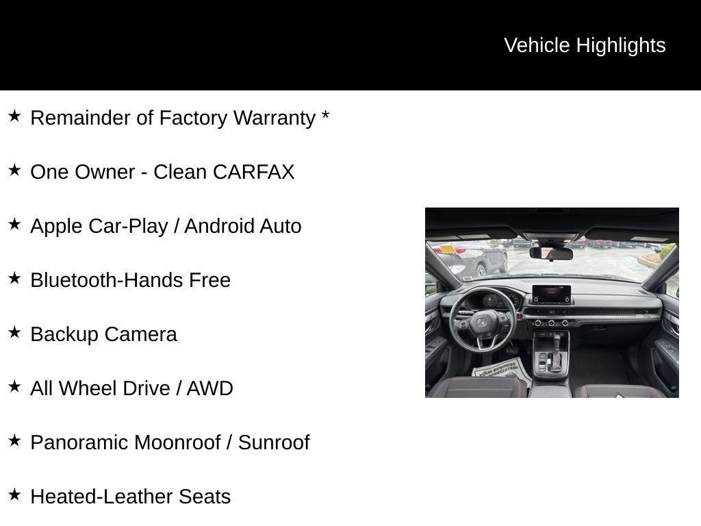 used 2023 Honda CR-V Hybrid car, priced at $31,500