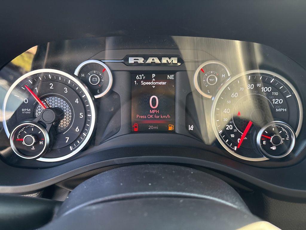 new 2025 Ram 1500 car, priced at $46,893