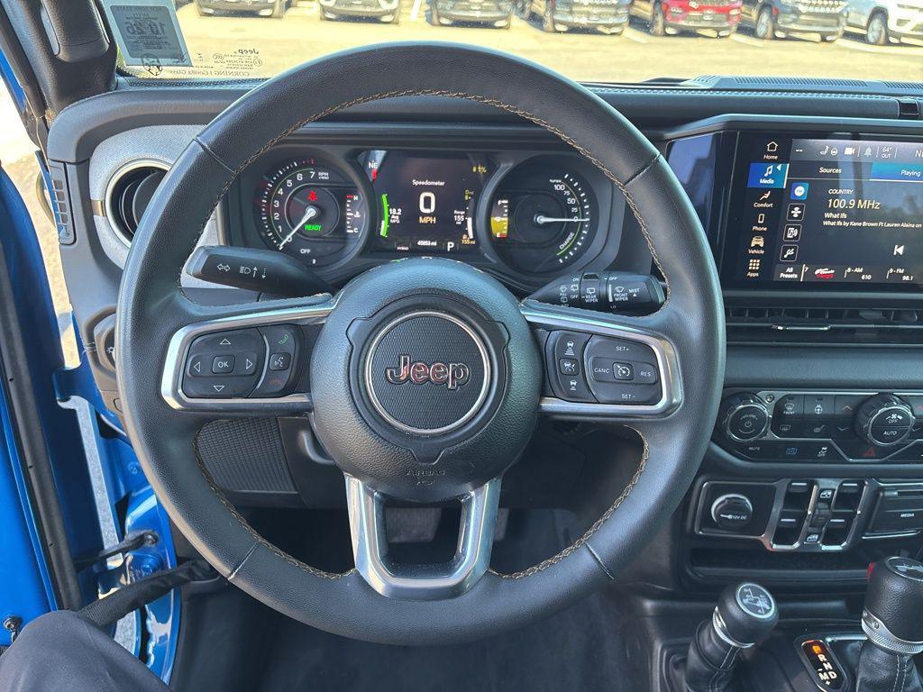 used 2024 Jeep Wrangler 4xe car, priced at $33,000