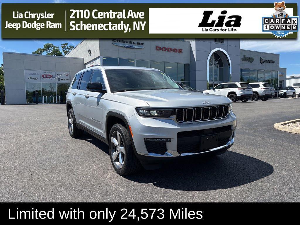 used 2022 Jeep Grand Cherokee L car, priced at $35,000