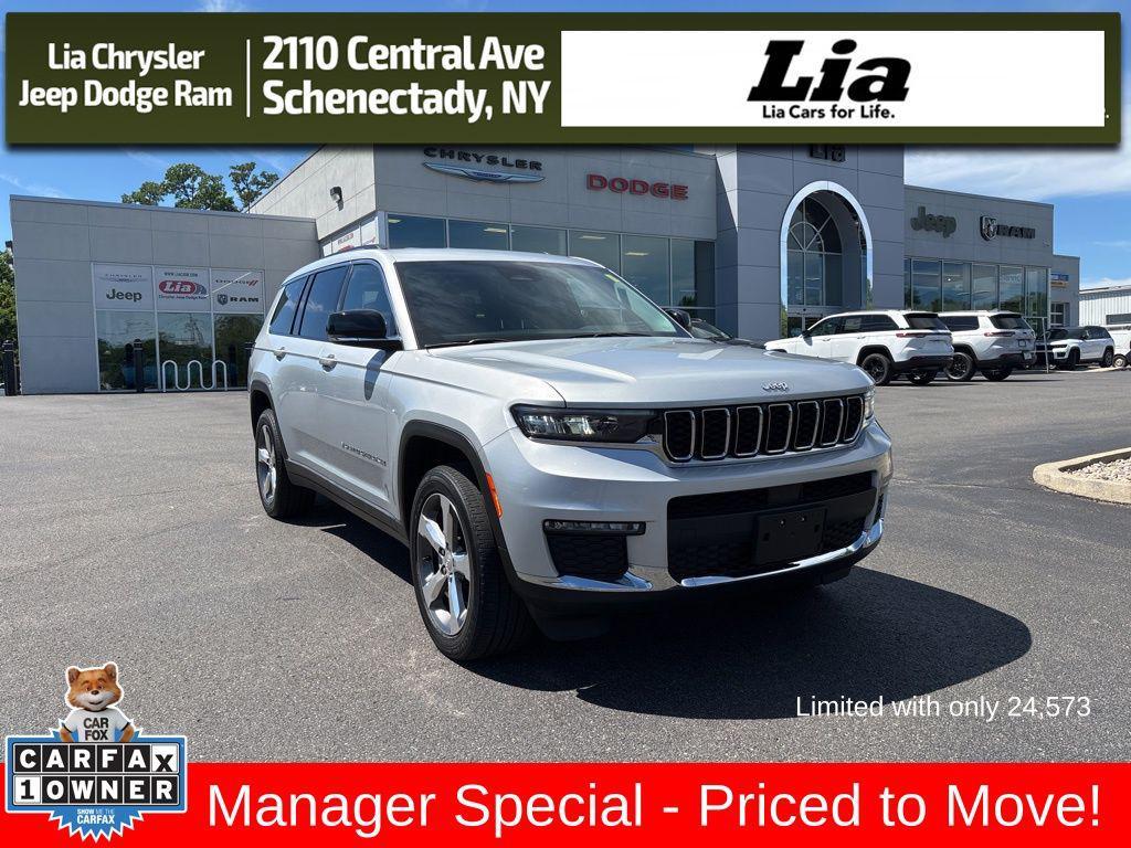 used 2022 Jeep Grand Cherokee L car, priced at $34,000