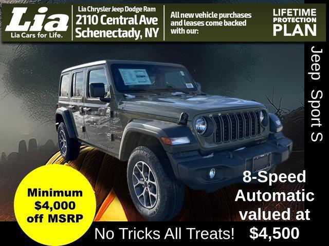 new 2025 Jeep Wrangler car, priced at $43,002