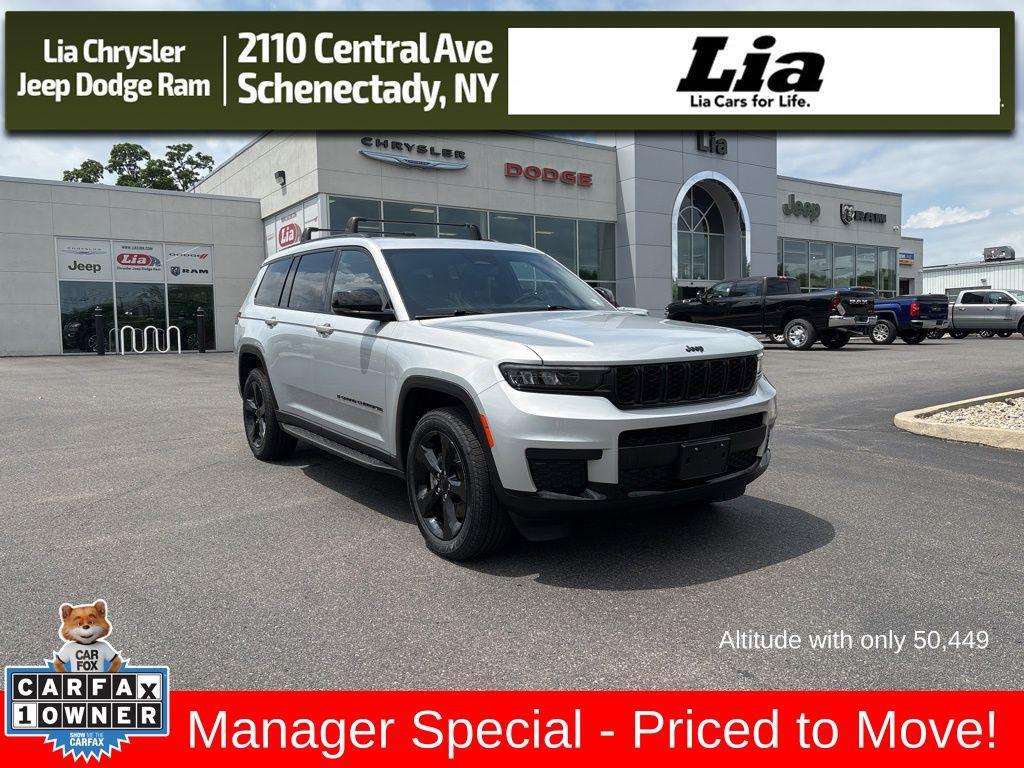 used 2022 Jeep Grand Cherokee L car, priced at $31,351