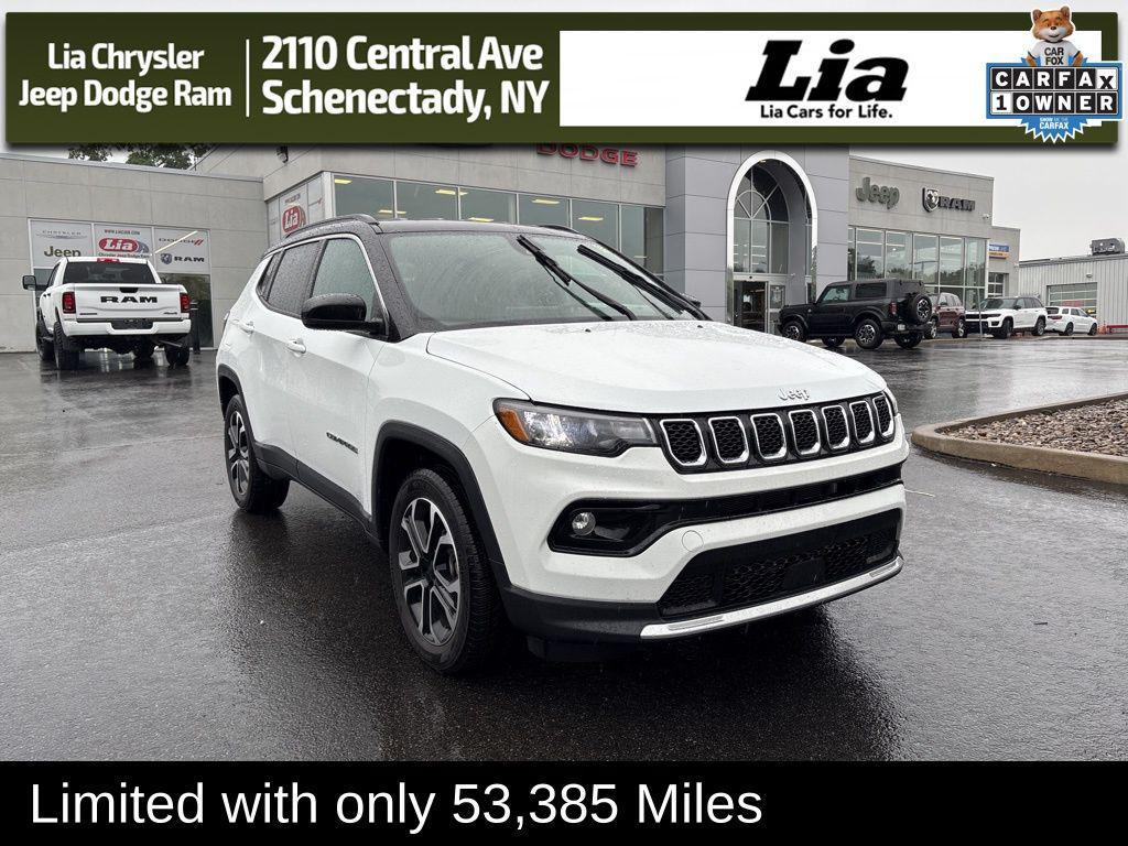 used 2023 Jeep Compass car, priced at $22,500