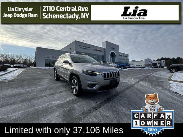 used 2021 Jeep Cherokee car, priced at $24,432