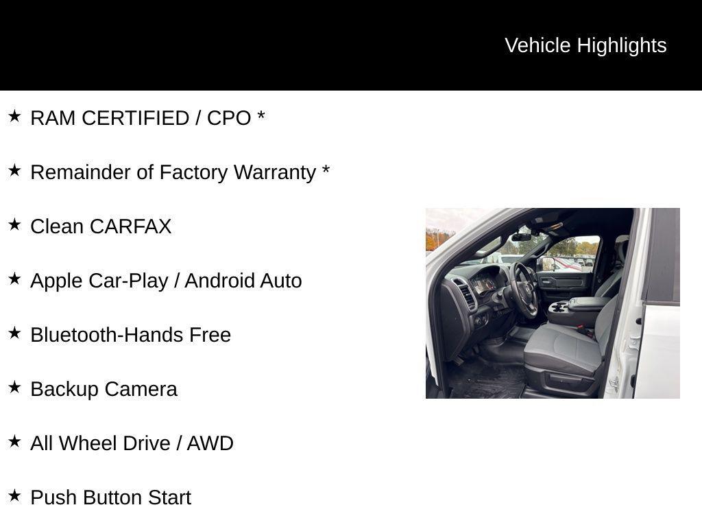 used 2022 Ram 2500 car, priced at $46,500