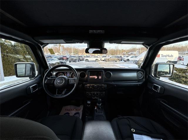 used 2021 Jeep Wrangler car, priced at $29,224