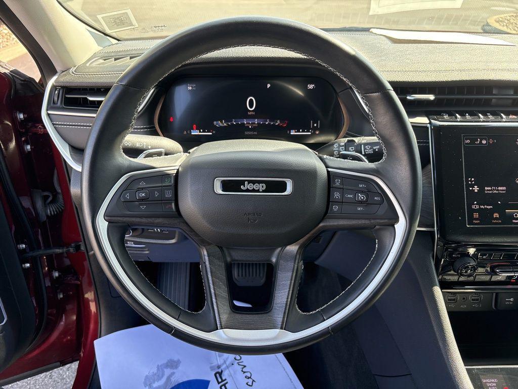 used 2021 Jeep Grand Cherokee L car, priced at $28,000