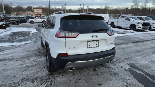 used 2021 Jeep Cherokee car, priced at $25,483