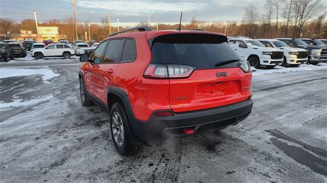 used 2021 Jeep Cherokee car, priced at $25,366