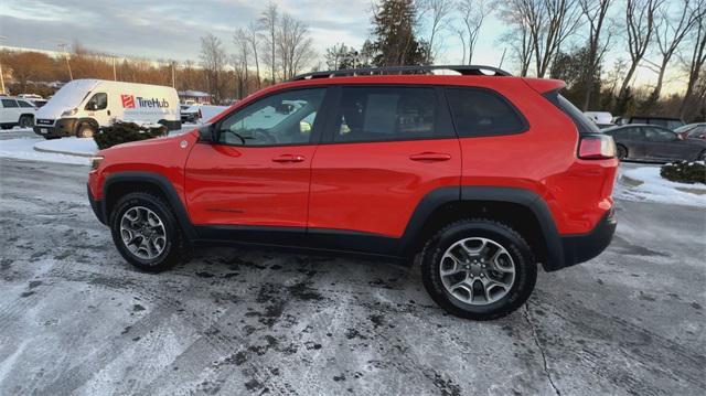 used 2021 Jeep Cherokee car, priced at $25,366