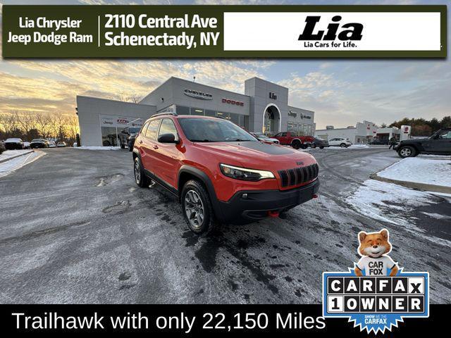 used 2021 Jeep Cherokee car, priced at $24,865