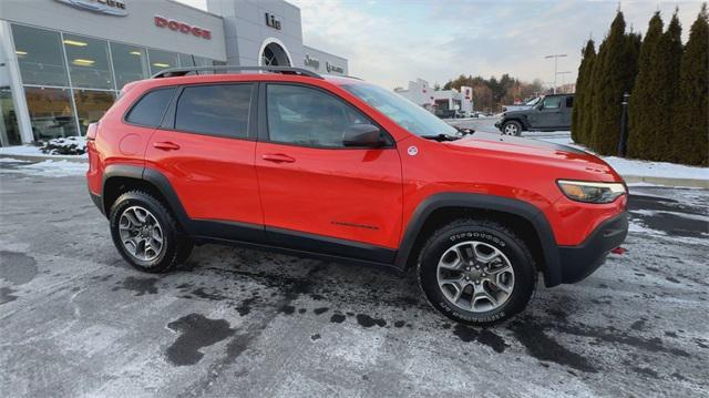 used 2021 Jeep Cherokee car, priced at $25,366