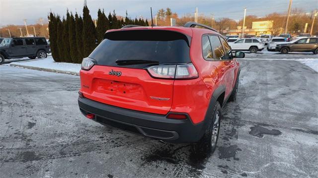 used 2021 Jeep Cherokee car, priced at $25,366