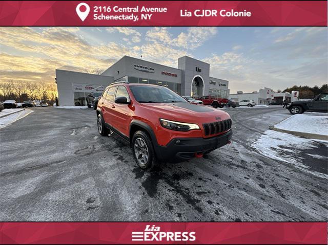 used 2021 Jeep Cherokee car, priced at $25,663