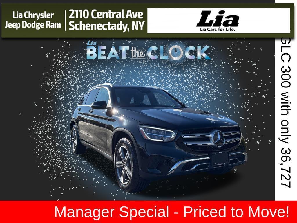 used 2021 Mercedes-Benz GLC 300 car, priced at $28,800