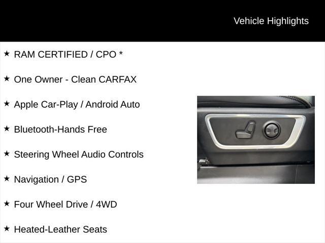 used 2022 Ram 1500 car, priced at $43,317