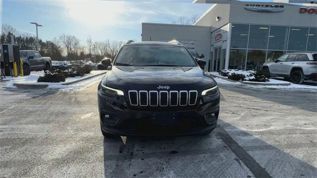 used 2021 Jeep Cherokee car, priced at $24,509