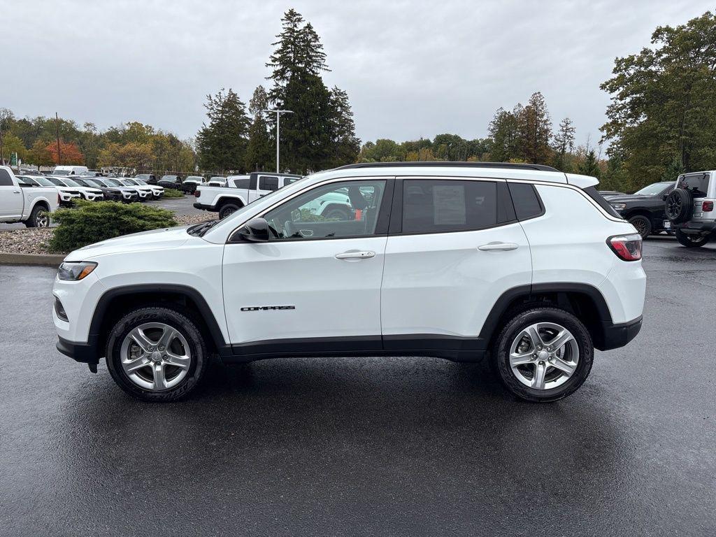 used 2024 Jeep Compass car, priced at $19,000