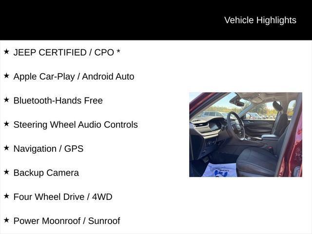 used 2023 Jeep Grand Cherokee L car, priced at $31,698