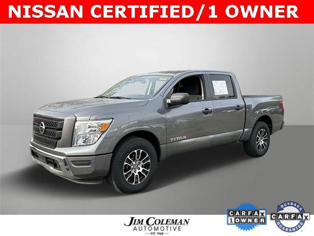 used 2022 Nissan Titan car, priced at $29,972