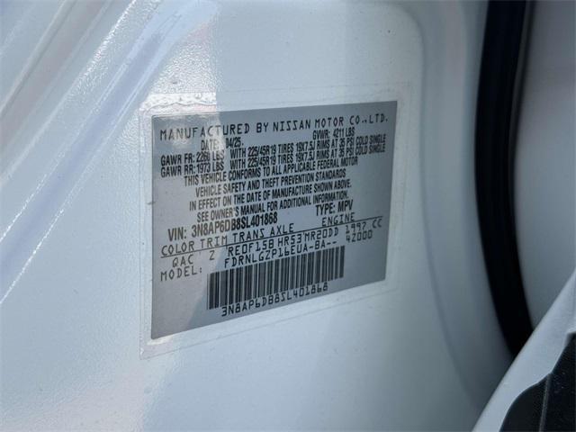 new 2025 Nissan Kicks car, priced at $28,361