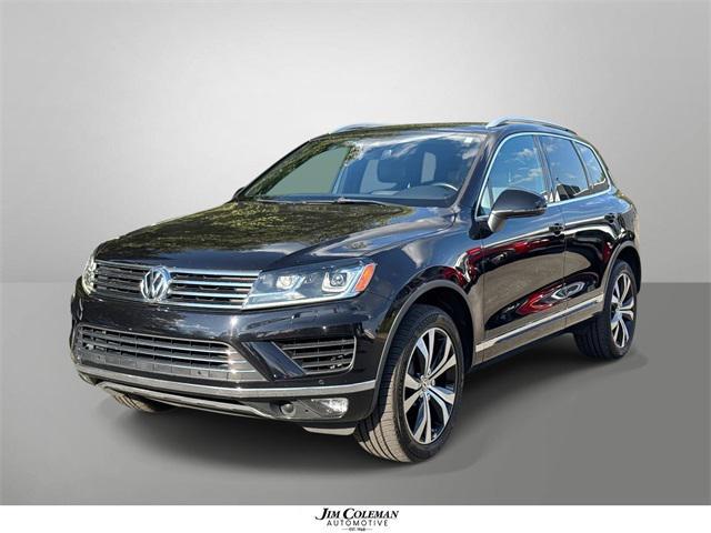 used 2017 Volkswagen Touareg car, priced at $17,998