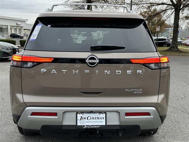 new 2025 Nissan Pathfinder car, priced at $49,599