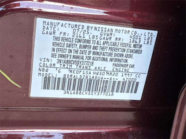 new 2025 Nissan Sentra car, priced at $21,856