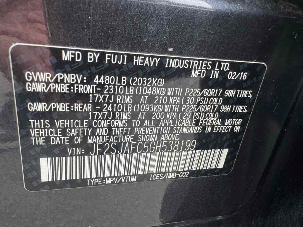 used 2016 Subaru Forester car, priced at $10,488