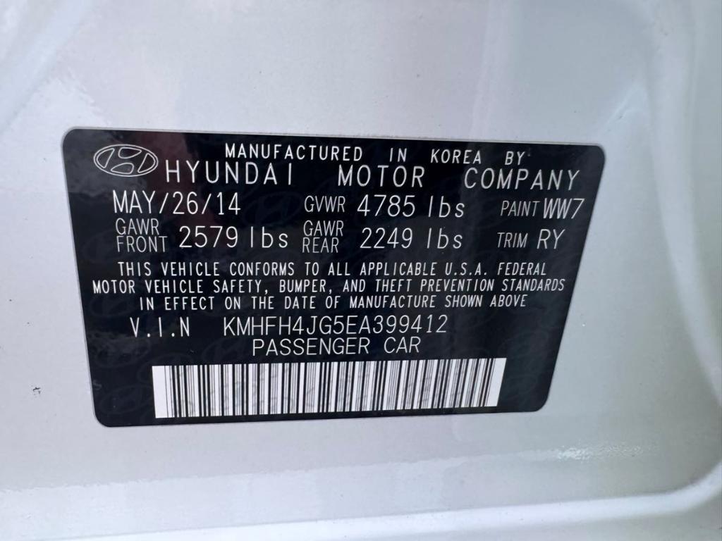 used 2014 Hyundai Azera car, priced at $8,988