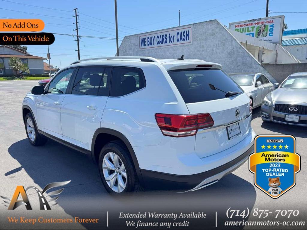 used 2018 Volkswagen Atlas car, priced at $13,988