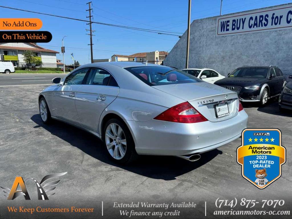 used 2008 Mercedes-Benz CLS-Class car, priced at $14,988