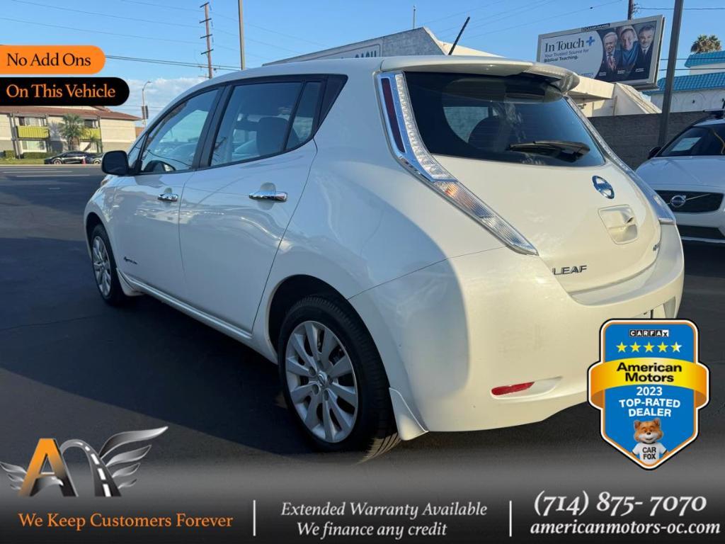 used 2016 Nissan Leaf car, priced at $3,988