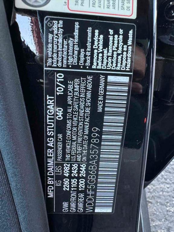 used 2011 Mercedes-Benz E-Class car, priced at $9,488