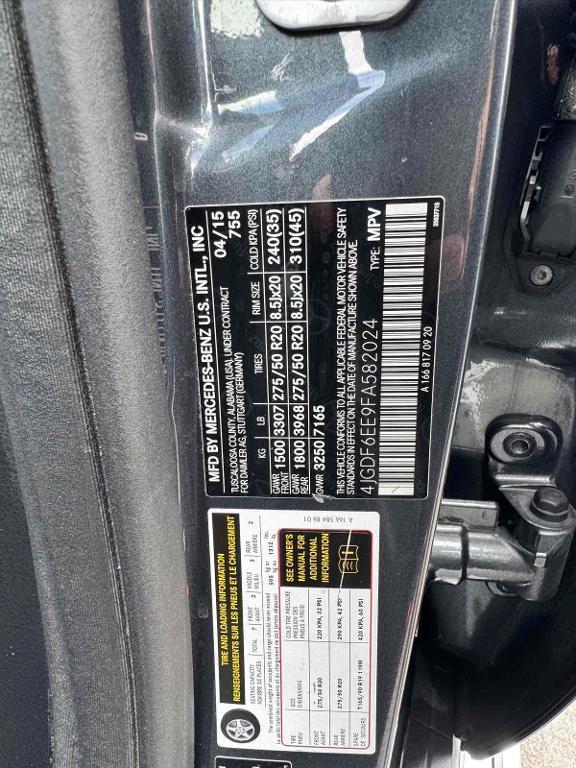 used 2015 Mercedes-Benz GL-Class car, priced at $13,988
