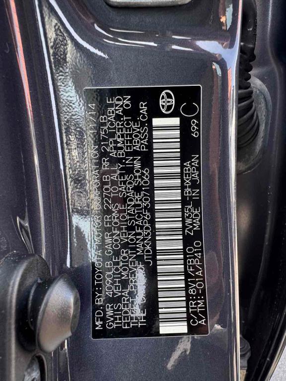 used 2015 Toyota Prius Plug-in car, priced at $11,988
