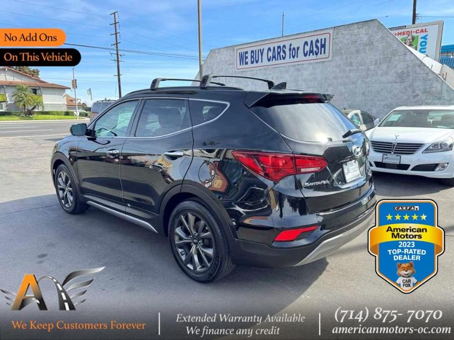 used 2018 Hyundai Santa Fe Sport car, priced at $14,988