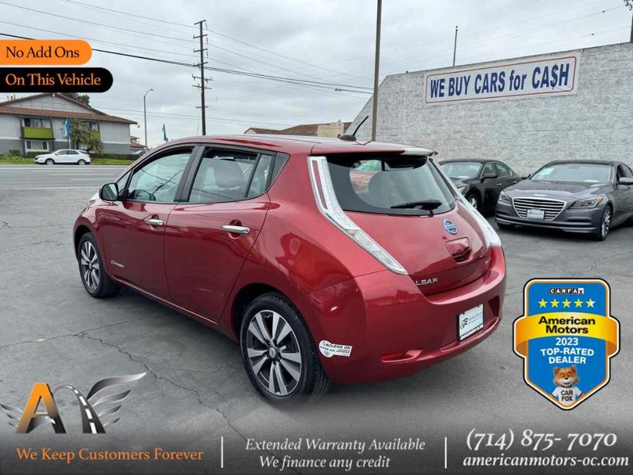 used 2015 Nissan Leaf car, priced at $6,988