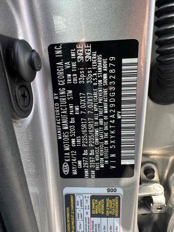 used 2013 Kia Sorento car, priced at $6,488