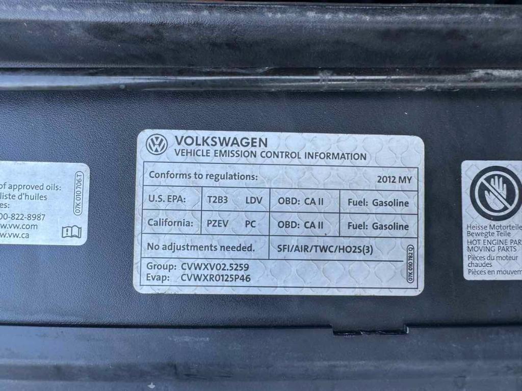 used 2012 Volkswagen Passat car, priced at $5,988